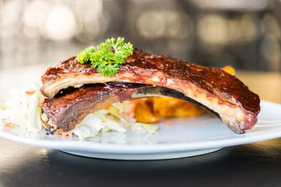 Foie Gras with Vegetable Salad