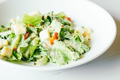 Grilled Caesar Salad